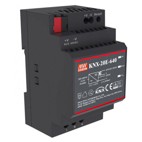 MeanWell KNX-20E-640 - Alimentatore LED 19,2W 640mA 30V KNX