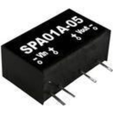 MEANWELL SPA01A-05 DC/DC-WANDLERMODUL 200MA 1W ANZAHL AUSGÄNGE: 1 X