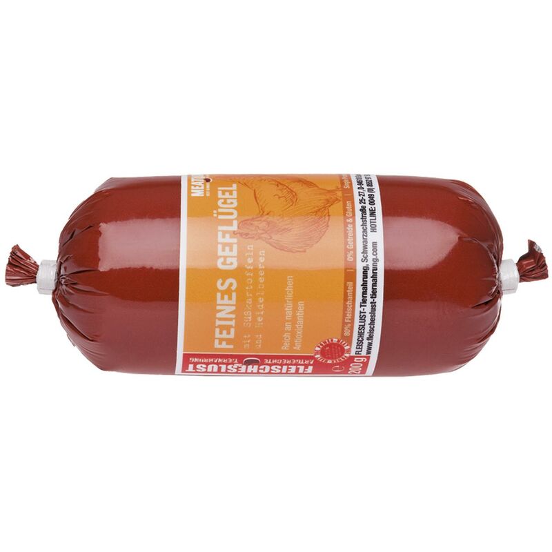 

Meatlove - Salchicha Perro Ave de Corral 200 g