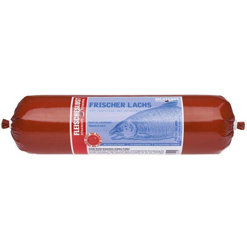 

Meatlove - Salchicha Perro Salmón Ternera 800 g