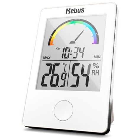 Mebus 11130 Thermo-Hygrometer           weiß