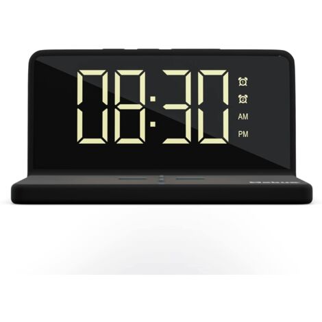 Mebus 25622 Digital Alarm Clock with Wireless Charger Marca