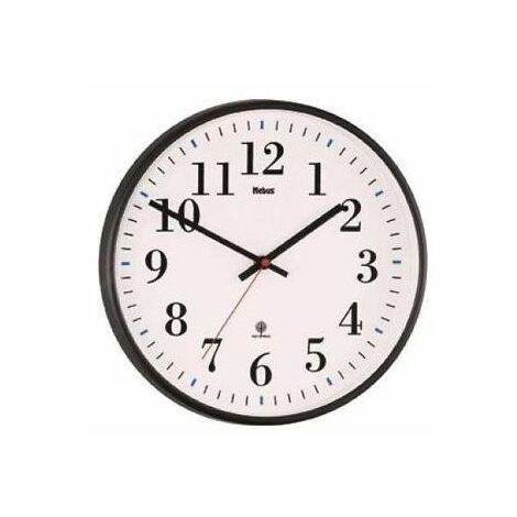 Mebus 52710 Black Circle - Orologio da parete (nero)