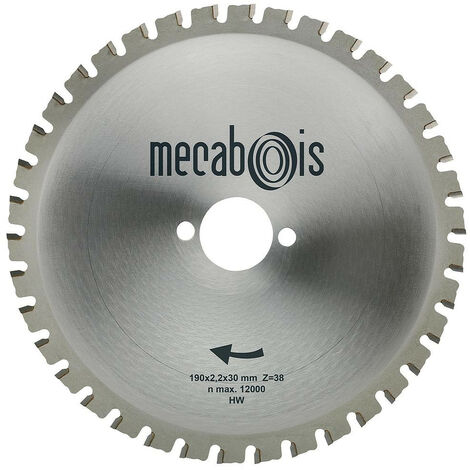 Lame circulaire carbure dia 160 mm coupe du métal 30 dents DRY CUT fer,acier