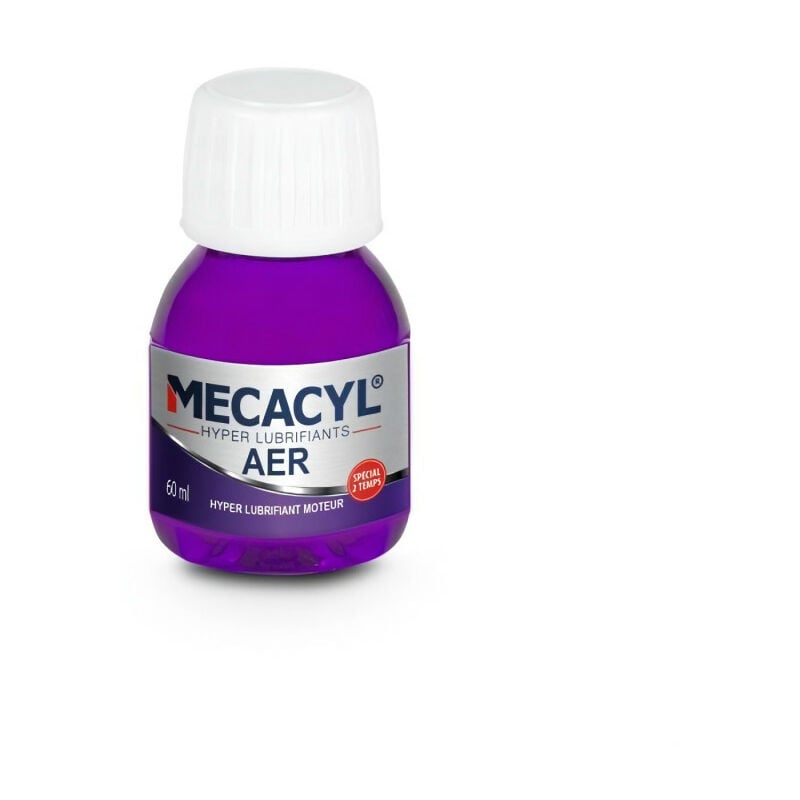 MECACYL AER Hyper-Lubrifiant pour tous moteurs 2 temps Essence - 60 ml