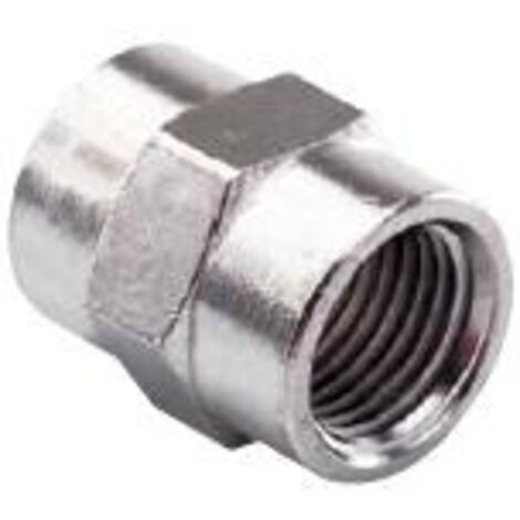 Mecafer 156104 - Manicotto 1/4" femmina / 1/4" femmina
