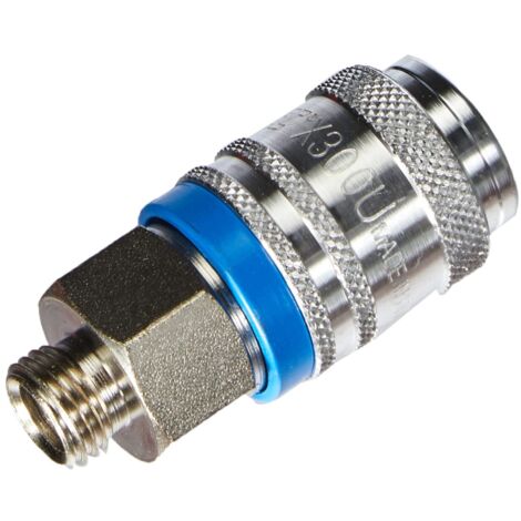 Mecafer 156422 - Accoppiatore rapido in metallo, universale, 1/4 m