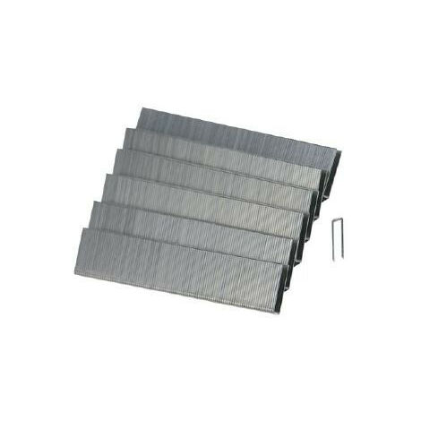 Mecafer – Boîte de 1000 agrafes 40 mm – Couronne 5,7 mm – Conception solide pour fixation durable – Pour bois et tissus