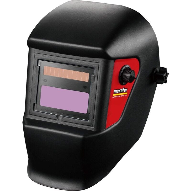 Masque de Soudeur Mecafer Cagoule Automatique lcd Réglable Teinte 9-13 Noir - 461413