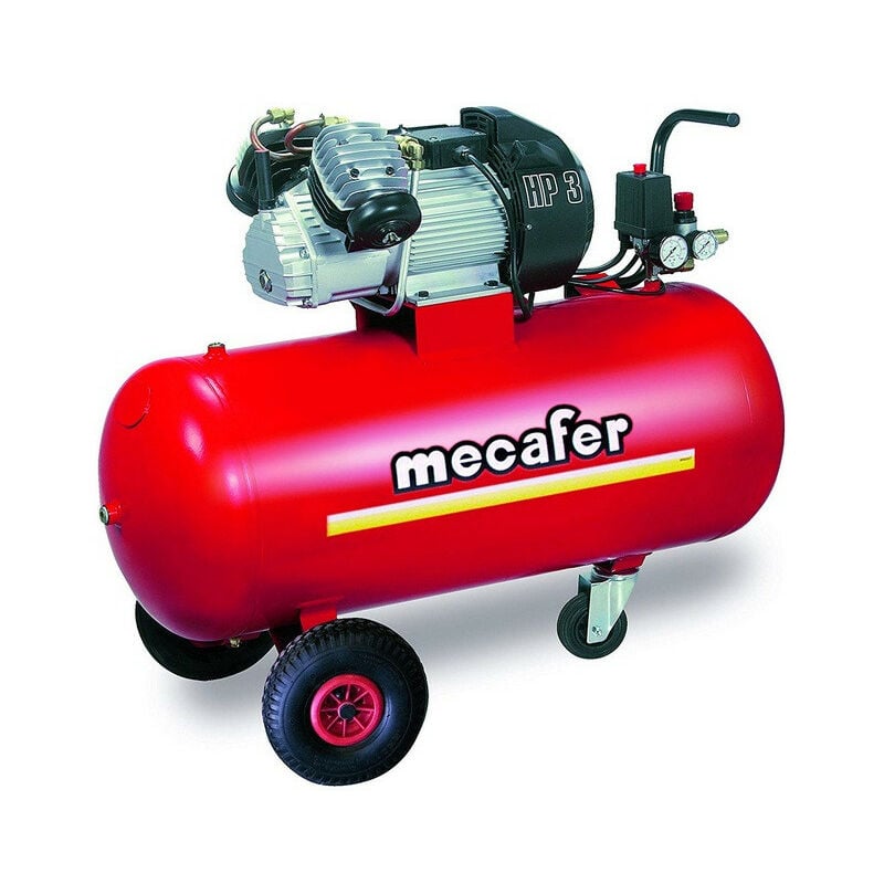 Mecafer - Compresseur coaxial v lubrifié 100L 3Hp 9 bar - twenty