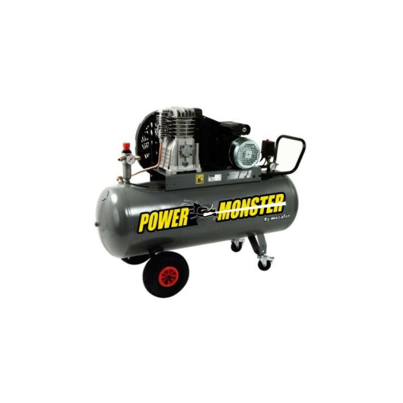 Mécafer Power Monster - Compresseur professionnel 3CV 150 litres