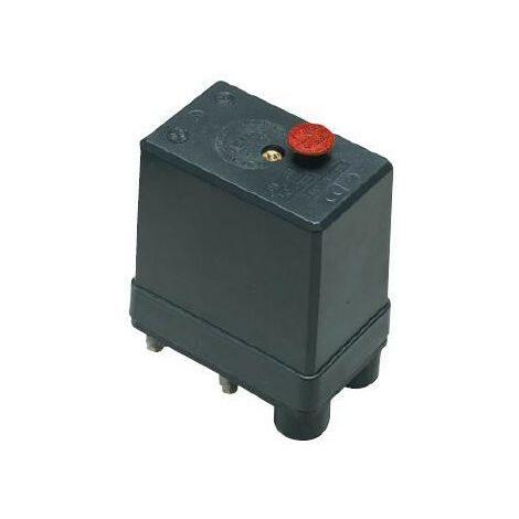 Mecafer – Pressostat 4 voies monophasé 10 bars 220/240 V – Sorties 3 x 1/4'' F et 1 x 3/8'' F – Courant max 20 A pour compresseurs