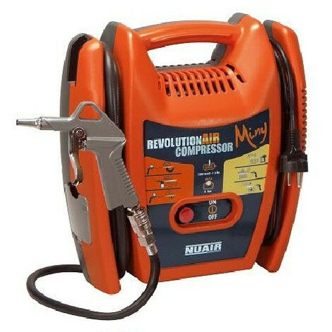 Mecafer RevolutionAir – Compresseur d’air 8Bar 1.5Cv – Miny
