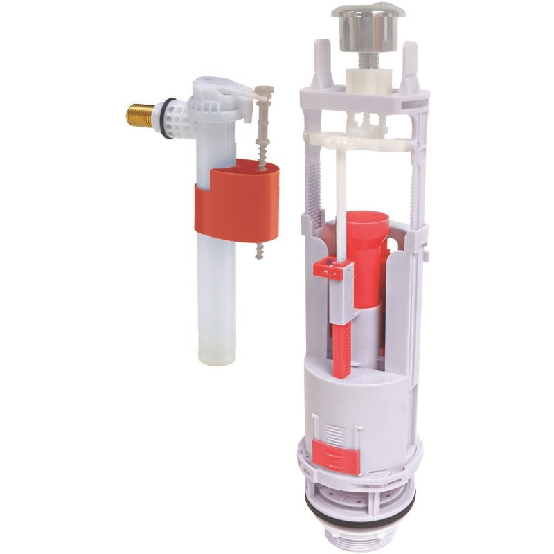 Somatherm For You - Mécanisme à double poussoir à étrier avec robinet latéral nf