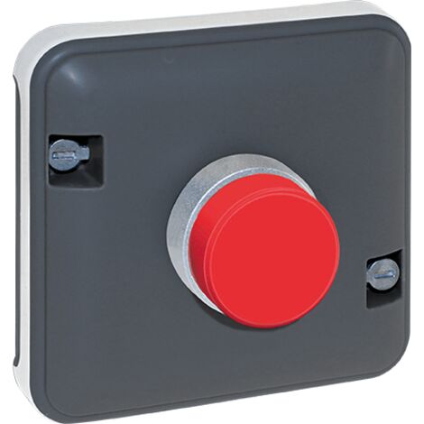 Mécanisme composable de voyant rouge - étanche IP55 - OXXO Gris - Eur'Ohm