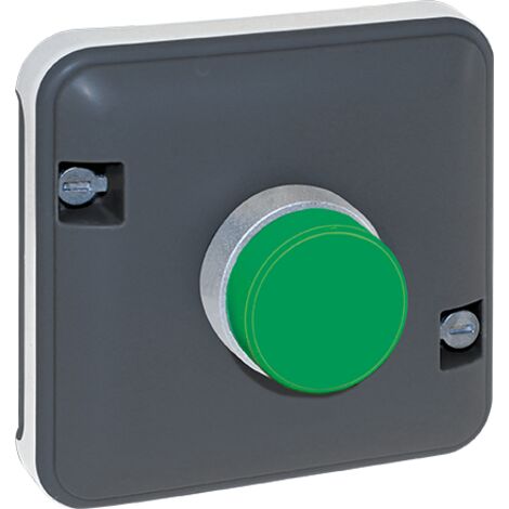 Mécanisme composable de voyant vert - étanche IP55 - OXXO Gris - Eur'Ohm