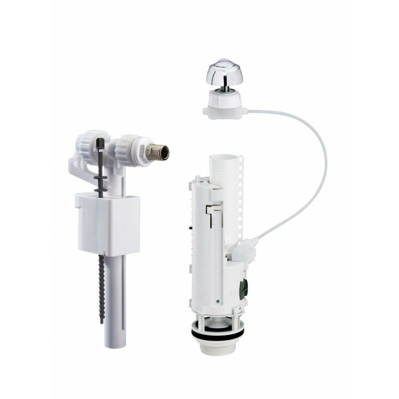 Siamp - Mécanisme de chasse complet Optima 50 à câble double touche 50+95M