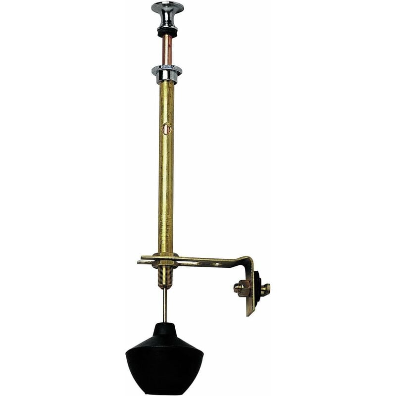 Mécanisme de chasse d'eau simple chasse standard à tirette Wirquin MAI00, gris