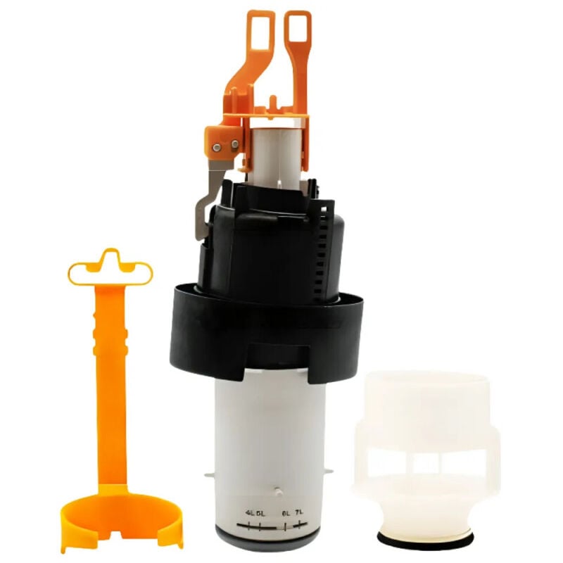 Regiplast - Mécanisme de chasse double débit réservoir wc encastré