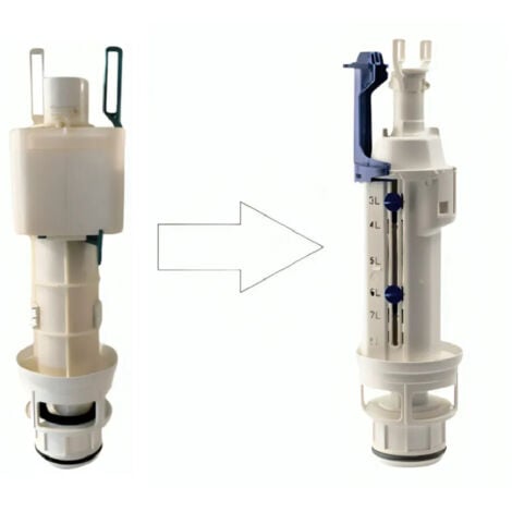 Mécanisme de chasse pour réservoir WC ROCA LIV GALILEO GALILEO DUO, ROCA, Réf.AV0022500R