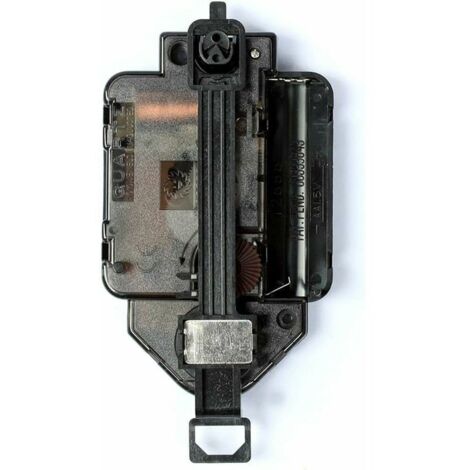 Mécanisme de mouvement d'horloge à quartz noir Moteur et raccords Unité de lecteur DIY Créative et utile