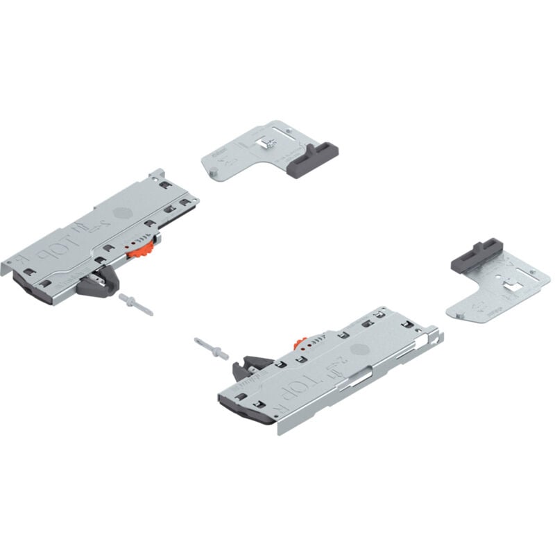 Blum - Set Tip-On L5 Ln 450-750 Mm 35-70 Kgs Lbx-Movento Avec Borne