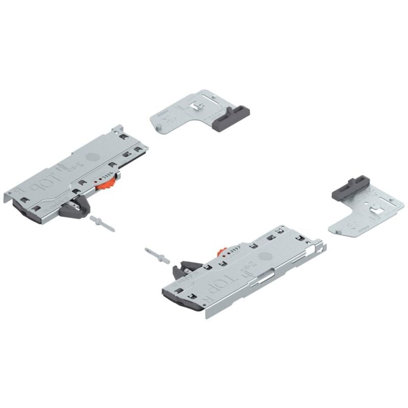 Blum - Ensemble Tip-On L1 Ln 350-750 Mm 0-20 Kgs Lbx-Movento Avec Borne