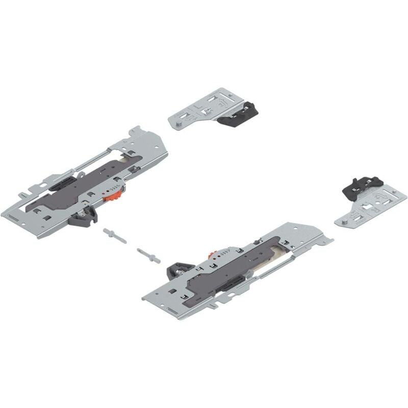 Blum - Ensemble Tip-On Tbx L5 Ln 350-650 Mm 35-65 Kgs Avec Terminaison