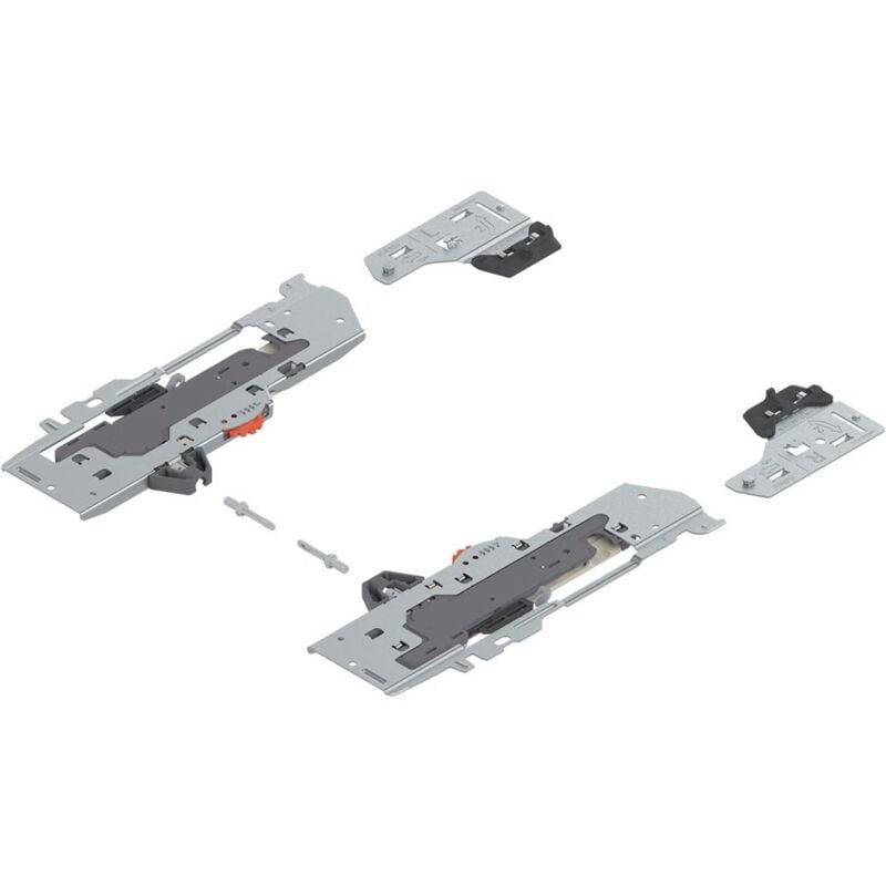 Blum - Ensemble Tip-On Tbx L1 Ln 350-6000 Mm 0-20 Kgs Avec Terminaison