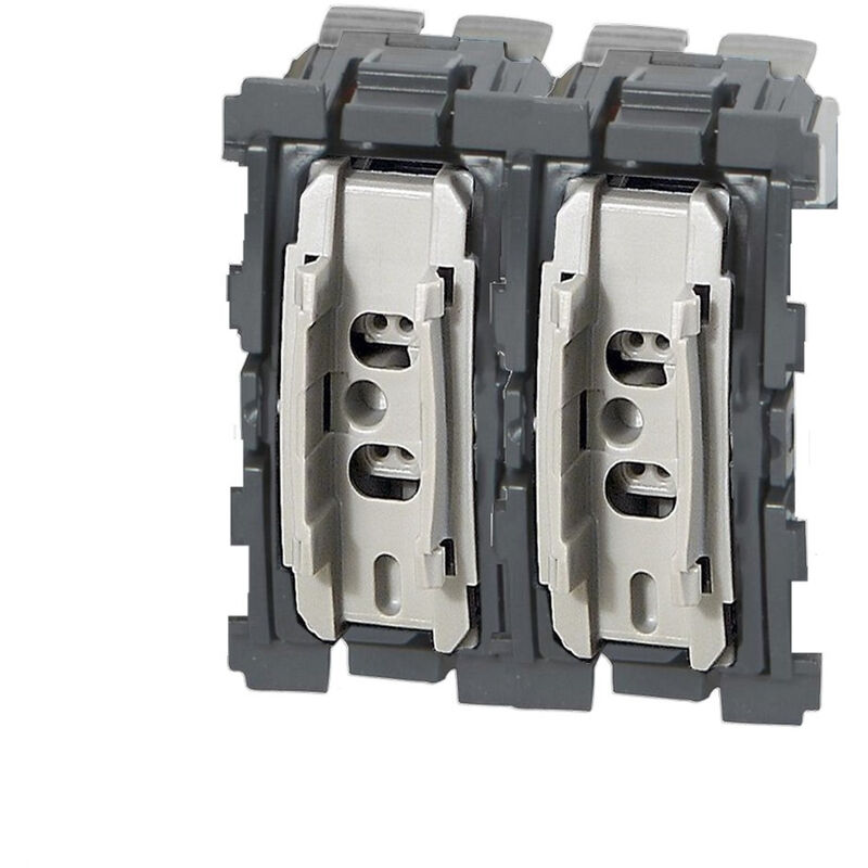 Legrand - Mécanisme interrupteur va-et-vient double blanc Céliane™