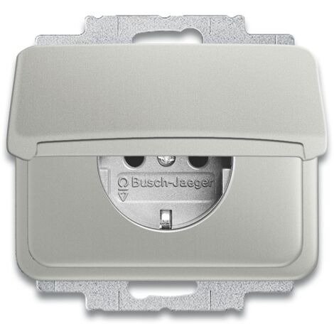Mécanisme pour prise SCHUKO® sans sécurité enfants avec clapet alpha