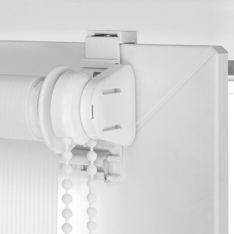 MADECOSTORE Mécanisme pour store enrouleur jour nuit sans percer - Blanc