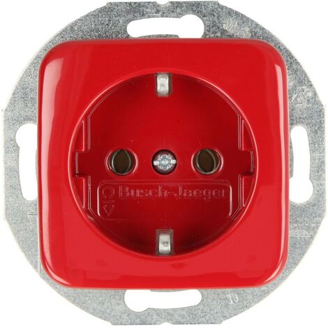 Mécanisme prise SCHUKO® avec bague-support ronde Reflex SI