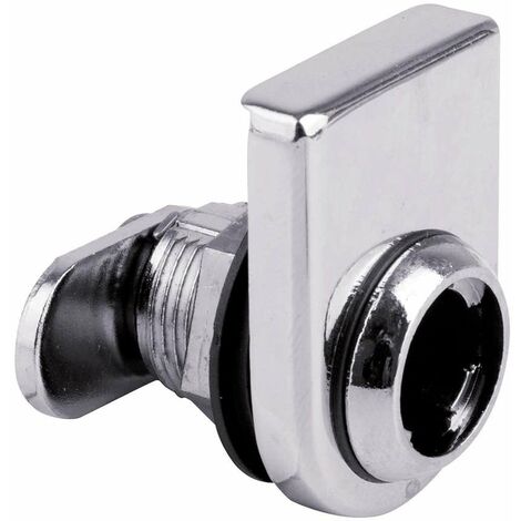 Mécanisme support serrure de porte en verre 1 vantail épaisseur 4 - 14mm sans barillet verrou Meuble Armoire Vitrine Secrétaire Porte Sécurité Universel