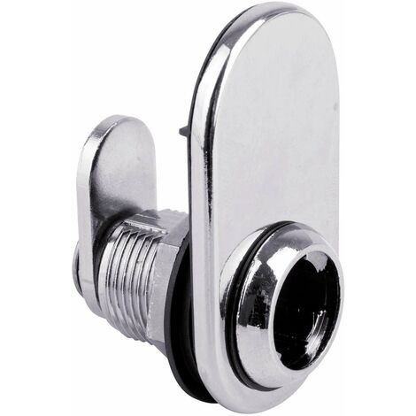 Mécanisme support serrure de porte en verre 2 vantaux épaisseur 4 - 14mm sans barillet verrou Meuble Armoire Vitrine Secrétaire Porte Sécurité Universel