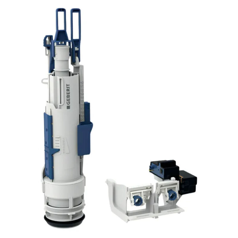 Geberit - Mécanisme wc et commande électronique pour Sigma 12 cm, double touche