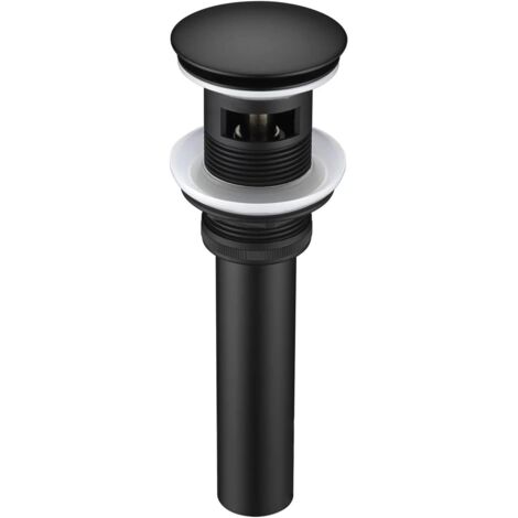 Mecanismo de grifo de lavabo con válvula antiolor, grifos de baño universales redondos y cuadrados, accesorios de cocina