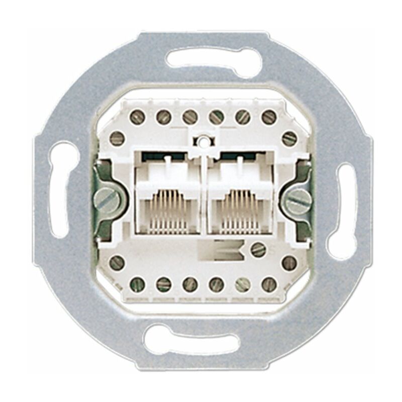 

Toma doble informatica RJ45 cat5 de 8 polos UAE-8UPO serie LS990 - Jung