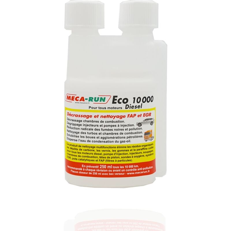 Eco 10000, diesel, anti encrassement 250ml - Mecarun