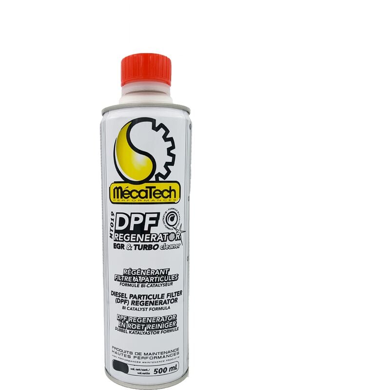 Mecatech - Régénérant fap, dpf regenerator egr & Turbo cleaner, 500ml