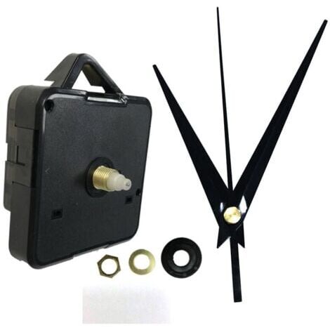 Movimento Orologio Parete Fai Da Te Movimento Orologio Da Parete Al Quarzo Con Lancette Nere - Kit Fai Da Te Per Sostituzione | Include 2 Coppie Lancette Kit Riparazione Orologio Domestico - Foto 7