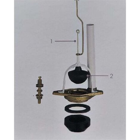 GALLEGGIANTE PER CASSETTA WC UNIVERSALE BAMPI MAGNETIC SILENZIOSO - Foto 2