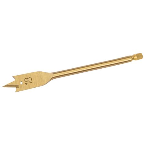 Mecchie Ricoperte in titanio per Falegnameria codolo esagonale anche cartongesso silverline-18 mm
