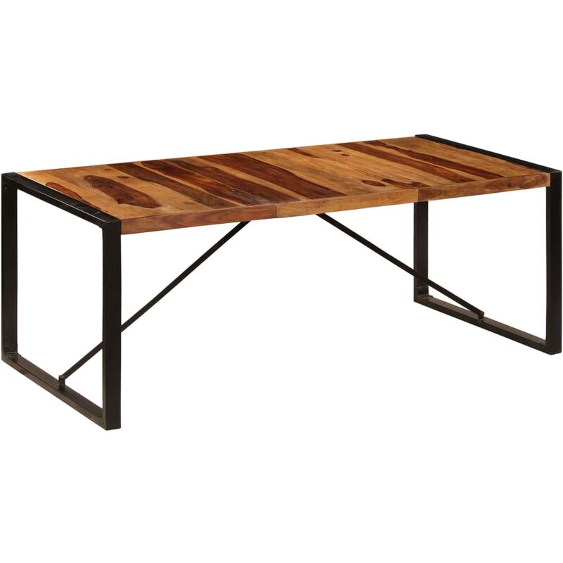 

Mesa de Comedor de Madera Maciza de Sheesham 200x100x75 cm - Marrón - Vidaxl