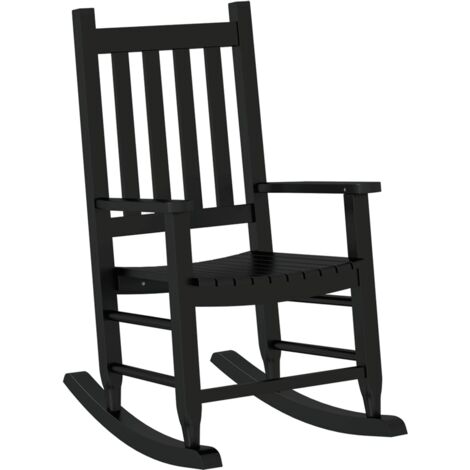 Mecedora para niños de 6 a 12 años en madera de álamo negro DEC028936