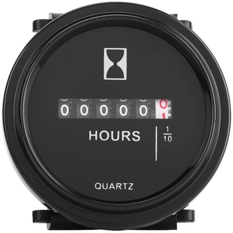 Mechanical clock switch redondo DC 8-80 V, timer, for automobile, truck and boat motors