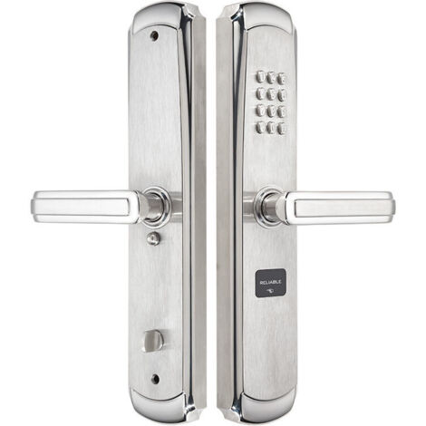 Mechanical Digital Door Lock Button Keyless Button Code Key (Color: Black)