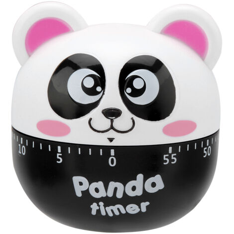 Mechanical Kitchen Timer Manual Animal Shape Counters for Cooking Timing Tool(Pink)