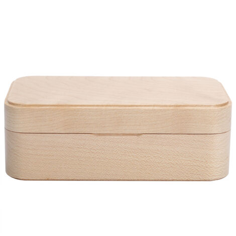 Mechanische Spieluhr aus Holz für Schmuck und Ringe, dekoratives Geschenk zum Geburtstag und Valentinstag