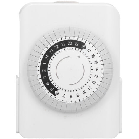 Mechanischer 24-Stunden-Timer, 15-A-Smart-Stecker, programmierbar, US-Standard 125 V 60 Hz